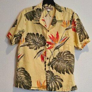 BLUE HAWAII Short Sleeve Cotton Shirt - Men's Size Medium